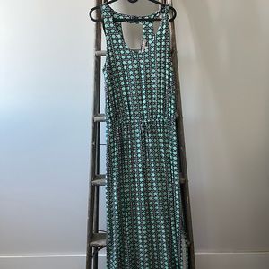 BANANA REPUBLIC | Green Maxi Dress